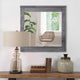 Wall Mirror | Traditional Wood | Rustic Style | Gray