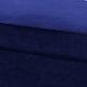 46 Inches Nailhead Trim Velvet Upholstered Ottoman, Blue