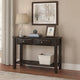 Console Table | Wood | 2 Spacious Drawers | Brown