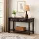 Console Table | Wood | 2 Spacious Drawers | Brown