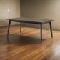 83 Inch Rectangular Mid Century Wooden Dining Table Brown By Casagear Home BM233630