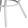 Patio Table | Plank Top Aluminum | Flared Legs | White BM233798