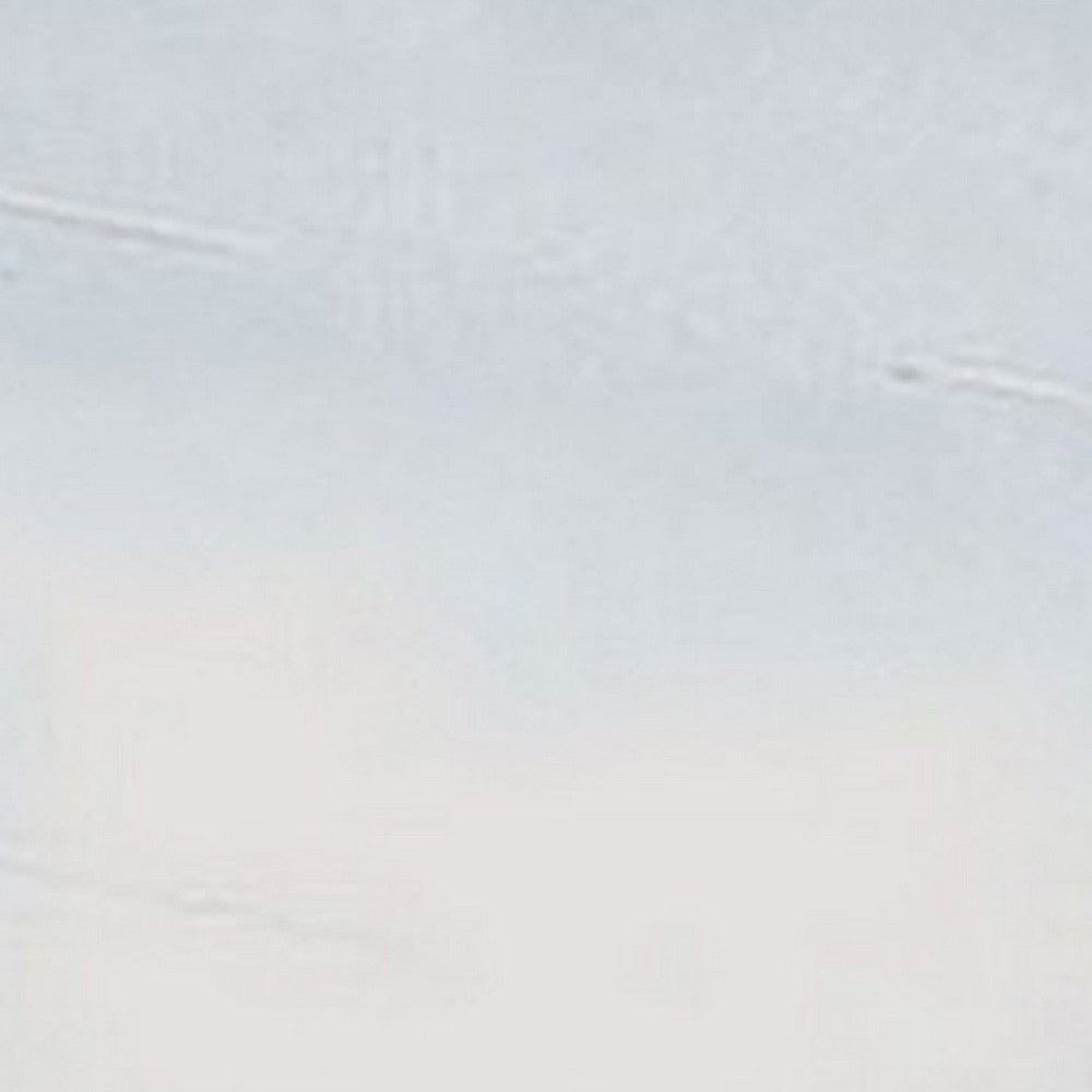 Patio Table | Plank Top Aluminum | Flared Legs | White