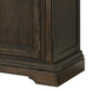 60 Inches 3 Drawer Wooden Server with 3 Doors Brown By Casagear Home BM233807