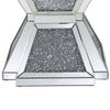 Dining Table | 52" | Glass Top | Pedestal Base | Silver