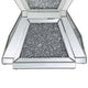 Dining Table | 52" | Glass Top | Pedestal Base | Silver