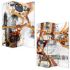 Room Divider | 72" | 3 Panel Canvas | Splash Print | Multicolor
