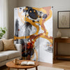Room Divider | 72" | 3 Panel Canvas | Splash Print | Multicolor