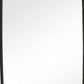 60 Inch Full Length Metal Frame Contemporary Mirror Black By Casagear Home BM239255