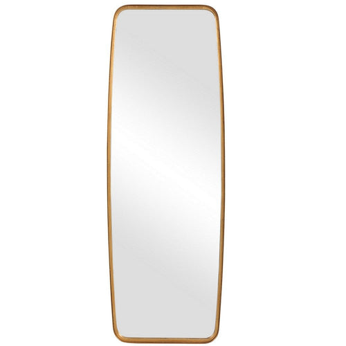 Full Length Mirror | 60" | Metal Frame | Contemporary | Gold