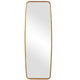 Full Length Mirror | 60" | Metal Frame | Contemporary | Gold