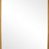 60 Inch Full Length Metal Frame Contemporary Mirror Gold By Casagear Home BM239256