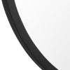 20 Inch Contemporary Style Oblong Shape Mirror, Black By Casagear Home