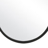 20 Inch Contemporary Style Oblong Shape Mirror, Black By Casagear Home