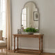 Mirror | Quatrefoil Frame | Sleek Elongated | Silver