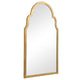 Mirror | Quatrefoil Frame | Sleek Elongated | Gold BM239295