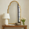 Mirror | Quatrefoil Frame | Sleek Elongated | Gold