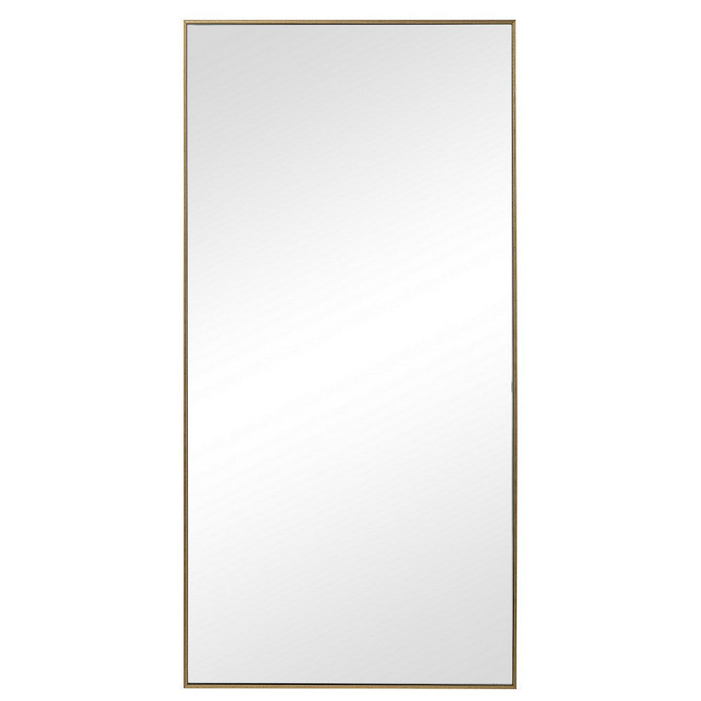 Mirror | Rectangular | Thin Polystyrene Frame | Gold
