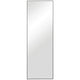 Long Mirror | Rectangular | Thin Polystyrene Frame | Black