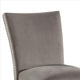 Counter Height Side Chair with Padded Seating Set of 2 Gray BM239826