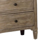 2 Drawer Wooden Nightstand with USB Slot Gray By Casagear Home BM240046