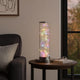 Table Lamp | Column Design | Multicolored LED | Clear