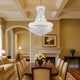 Ceiling Lamp | Crystal | Chandelier Style Body | Clear