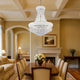 Ceiling Lamp | Crystal | Chandelier Style Body | Clear