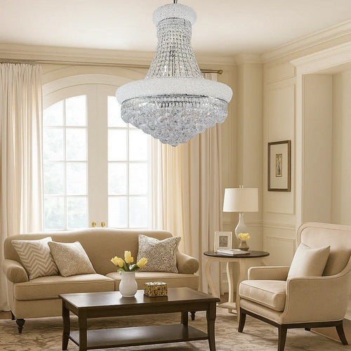 Ceiling Lamp | Crystal | Chandelier Style Body | Clear