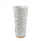 Decor Vase | Baroque Scroll Design | White