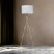 Floor Lamp | Tripod Legs | Rotary Switch | Gold