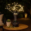 Table Lamp | Tree Design | Aluminum Wire | LED Lights | White