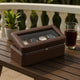 Watch Case | 4 Slots | Removable Cushions | Brown