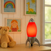 Kid Table Lamp | Rocket Design | Red