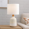 Table Lamp | Ceramic Bottle Shape Body | Cream
