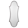 Mirror | Arched Design | Metal Frame | Antique Silver