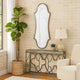 Mirror | Arched Design | Metal Frame | Antique Silver