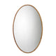 Mirror | Oval Encasing | Seagrass Braiding | Brown