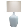 Table Lamp | Bellied Ceramic Base | Gray