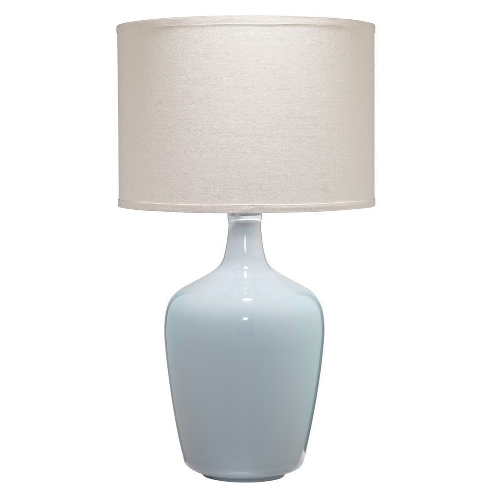 Table Lamp | Bellied Ceramic Base | Gray