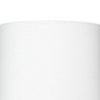Table Lamp with Floral Pattern Ceramic Base White By Casagear Home BM241220