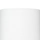 Table Lamp with Floral Pattern Ceramic Base White By Casagear Home BM241220
