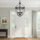Vera Chandelier | Bird Cage Frame | 18" | Black