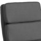 Padded Panel Back Office Chair with Horizontal Stitching Gray BM242032