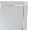 Rectangle Beveled Mirror with Mother of Pearl Accent Silver By Casagear Home BM242251