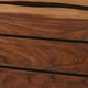 Arlo Tall Dresser Chest | 4 Drawer | Live Edge | Brown