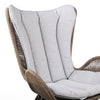 Reid Lounge Chair | Rope Wingback | Indoor Outdoor | Brown BM245724
