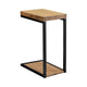 Reid Snack Table | 1 Shelf | Grain Details | Brown