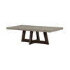 Elodie Coffee Table | Concrete | Dark Oak | Rectangle