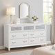 Liora Dresser | 7 Drawer | Glitter Acrylic Front | White